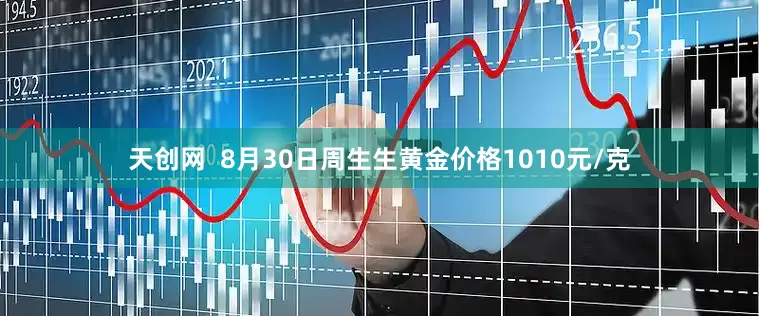 天创网  8月30日周生生黄金价格1010元/克